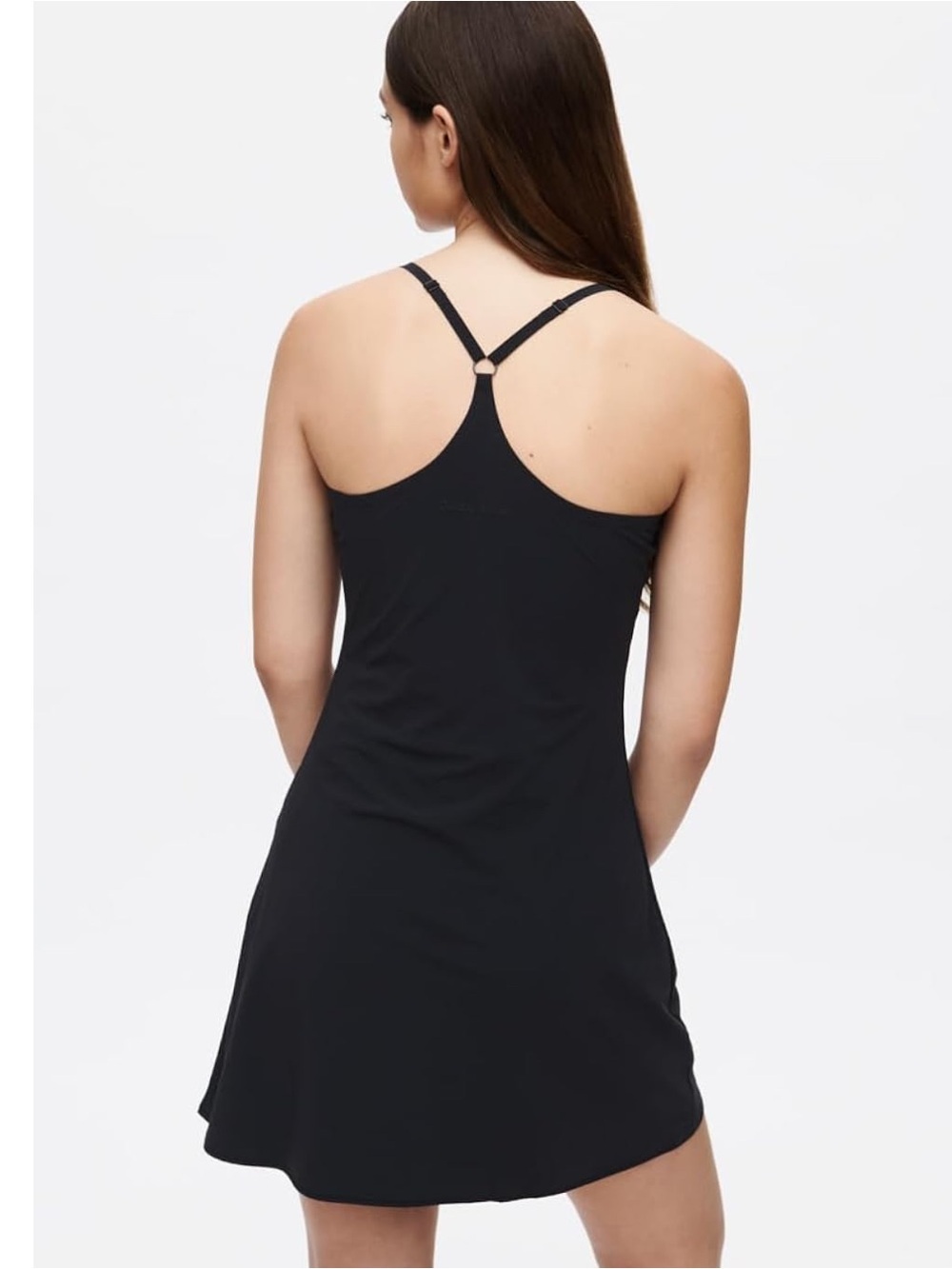 Outdoor Voices The Exercise Dress Black Sz Small Sporty Activewear Pickleball - Picture 3 of 10